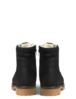 Bottes Canadiennes homme Hiver à Lacets Anfibio 100 % Laine Naturelle Homme