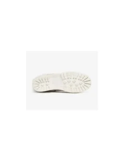Bottes D'hiver Canadiennes Femme Anfibio Bree Cuir Doublées 100% Laine Naturelle