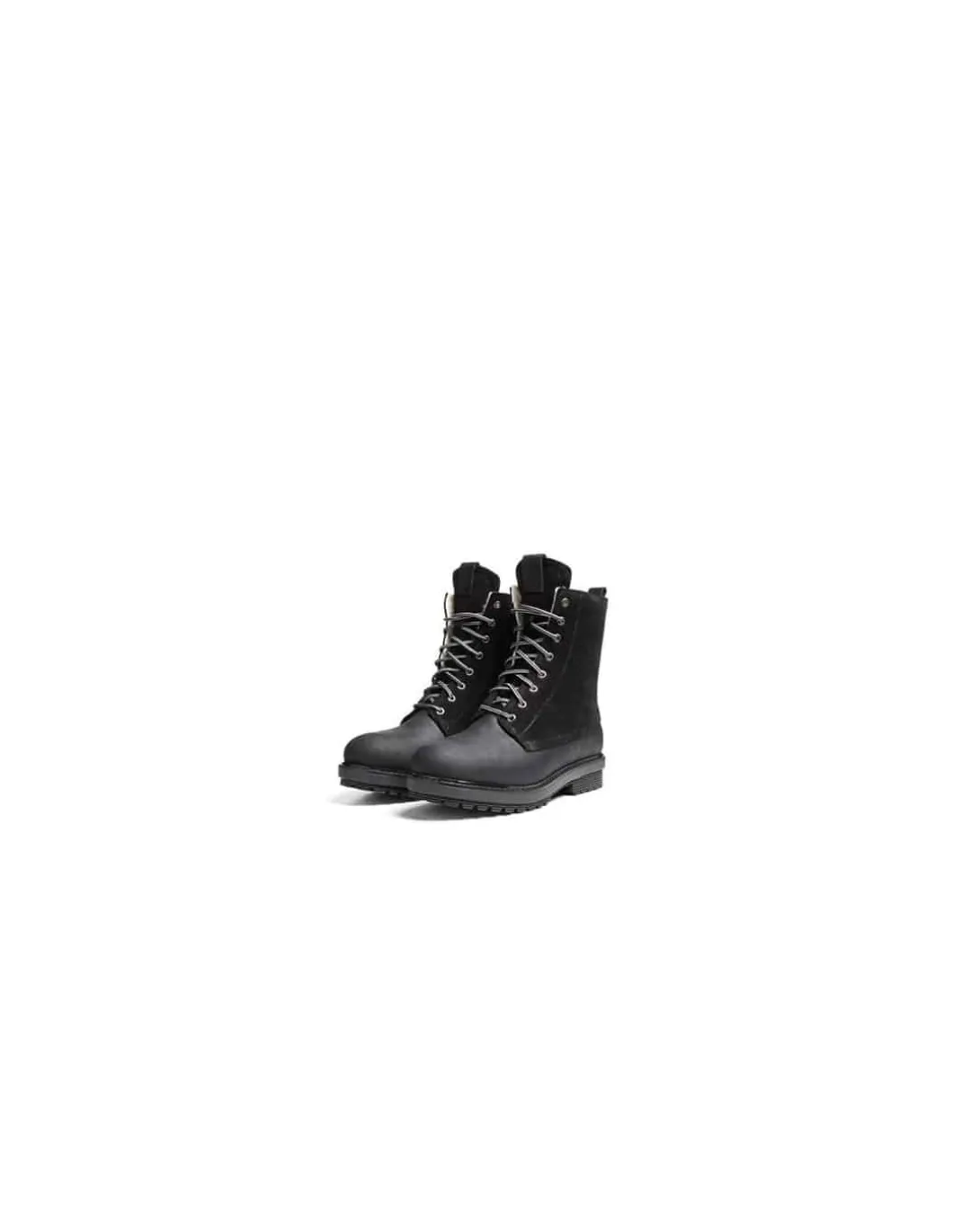 Bottes Hiver Canadiennes Femme Anfibio Bree Cuir Doublées 100% Laine Naturelle