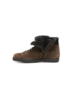 Chaussures Canadiennes Marron En Cuir Pour Homme Anfibio Matteo