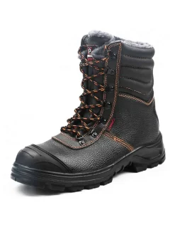 Chaussures De Sécurité Hiver En Cuir Pesso Nordic BS659 Homme