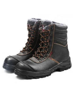 Chaussures De Sécurité Hiver En Cuir Pesso Nordic BS659 Homme