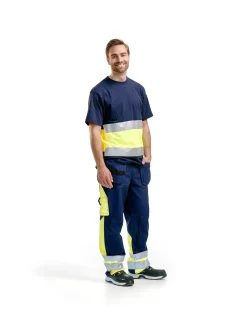 Pantalon Haute Visibilité 100% Coton à Poches Flottantes 1529 Blaklader