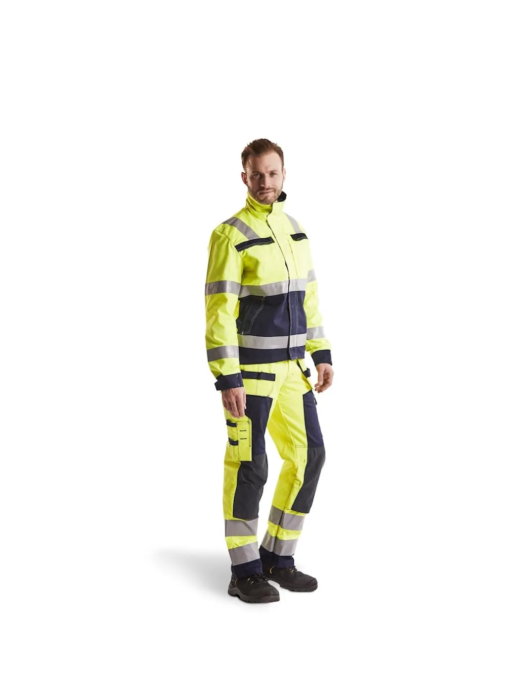 Pantalon Multi Risques Haute Visibilité Résiste à L'huile, L'eau Et La Saleté 1579 Blaklader