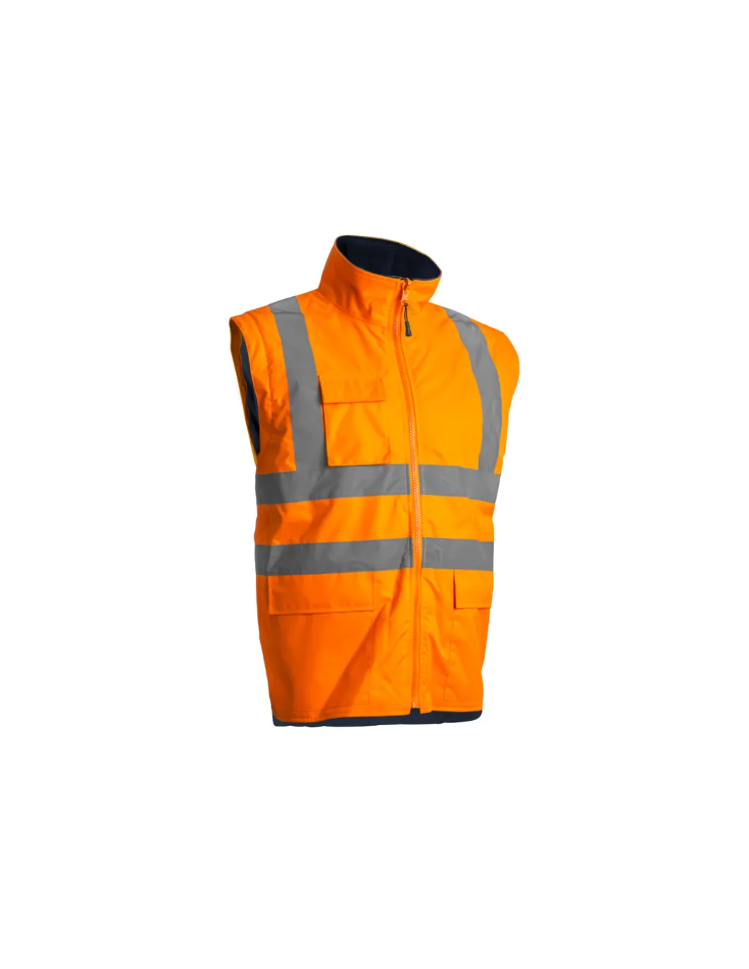 Parka De Travail 4 En 1 Haute Visibilité