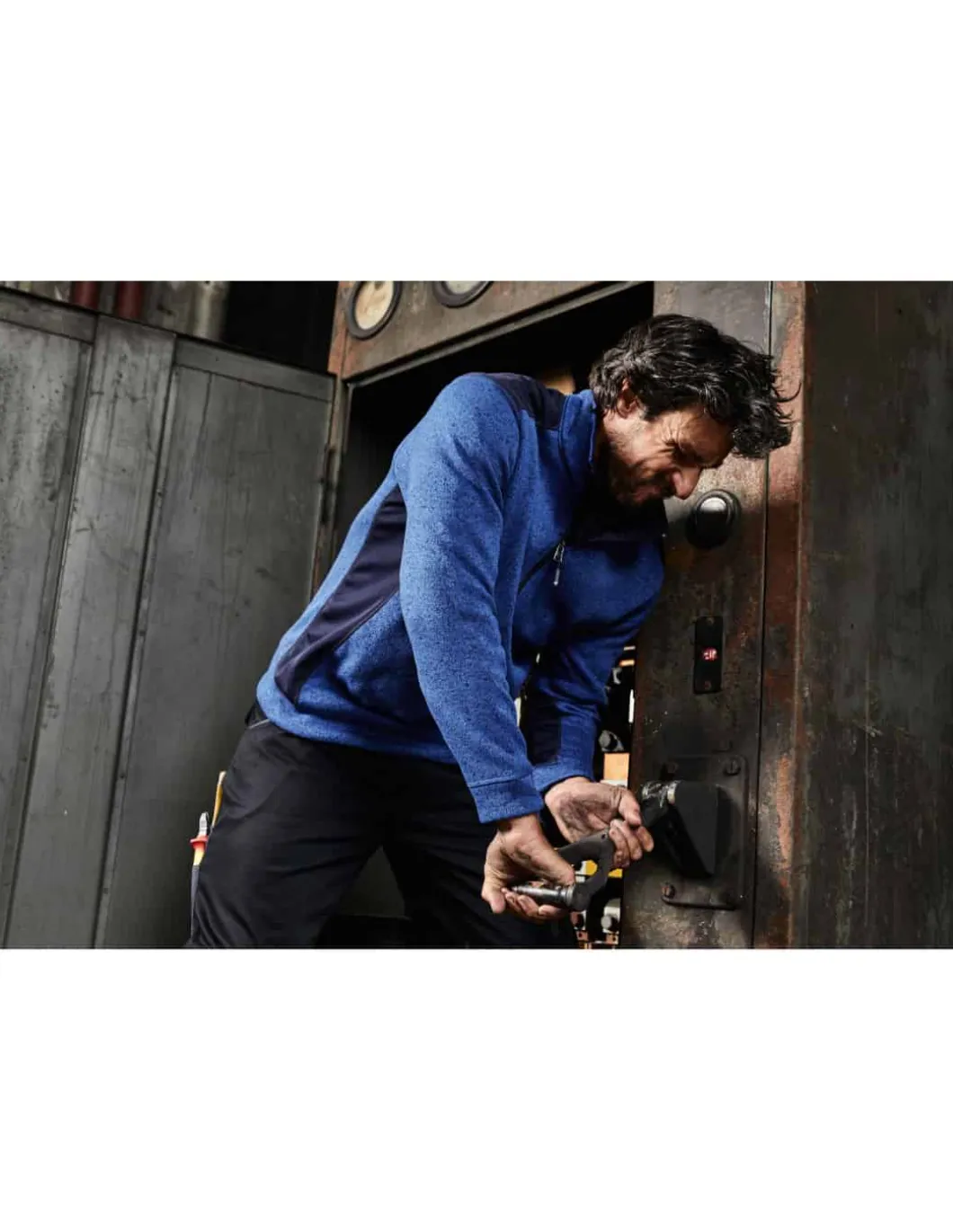 Pull Polaire Renforcé Homme James & Nicholson
