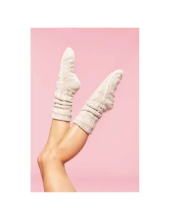 Sur Chaussette Lounge épaisse Doublée Sherpa Ultra Chaude Femme