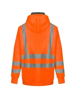 Sweatshirt HV à Capuche Zip FL03 Pesso