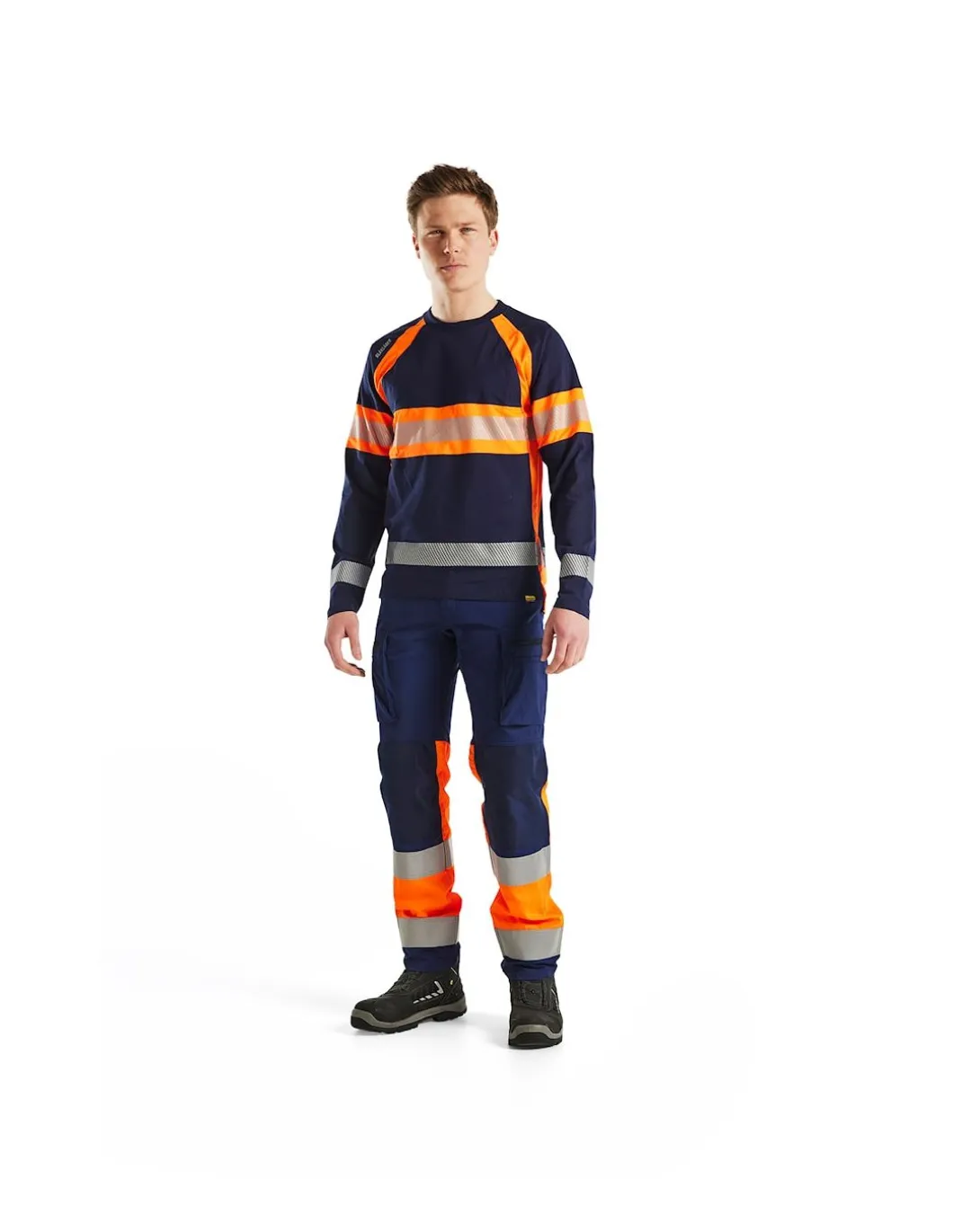Teeshirt De Signalisation 100% Coton Manches Longues 3510 Blaklader