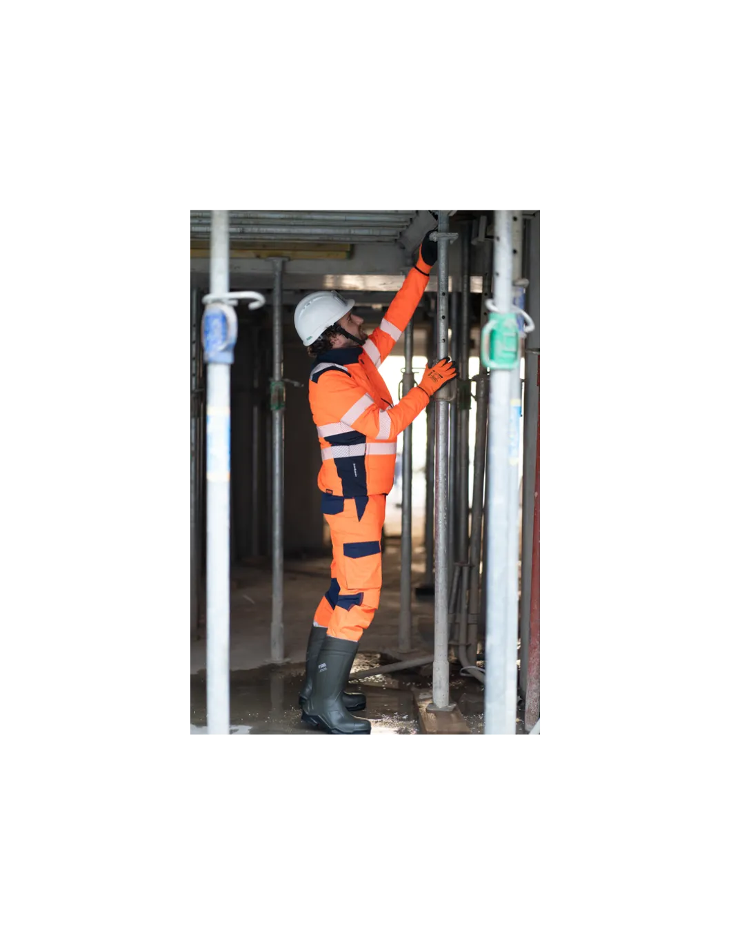 Veste De Travail Hiver Haute Visibilité Isolation Sorona Flake Coverguard