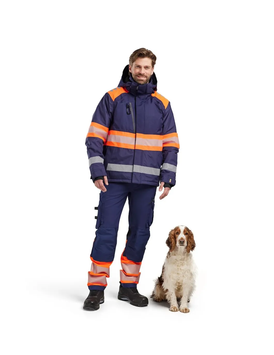 Veste Hiver Blaklader 4480 Haute Visibilité Haute Imperméabilité 15.000 Mm
