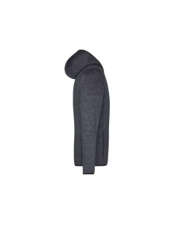Veste Polaire à Capuche Homme James & Nicholson