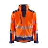 Veste Softshell Blaklader 4491 Haute Visibilité Résitance à La Pluie 10.000 Mm